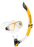 Body Glove Scuba Snorkeling Purge Mask with Semi Dry Snorkel Set
