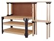 2x4basics 14429 Workbench and Shelving Storage System with Hooks and Clamps