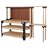 2x4basics 14429 Workbench and Shelving Storage System with Hooks and Clamps