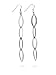 Sterling Silver Stiletto Dangle Earrings