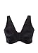 Glamorise Women's Complete Comfort Front Close Leisure Bra, Black, 42DD/F
