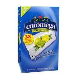 Lemon-Lime Omega-3 Supplement 90 packets by Coromega