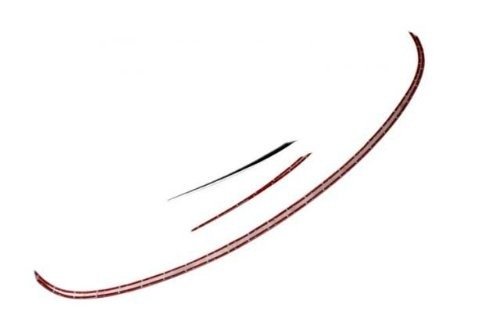 Car Auto Parts Shiny Chrome Stainless Steel Window Molding Trim Strip Line Exterior Kit For hyundai Santa fe 2013