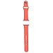 FanTEK Soft Silicone Sport Style Replacement iwatch Strap for Apple Wrist Watch 38mm Models - Small/Medium - Apricot