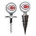 Cincinnati Reds - Cork Screw and Wine Bottle Topper Set (Quantity of 1)