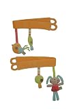 Lollipop Lane Pumpkin & Popsicle Toy Tie Backs
