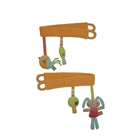 Lollipop Lane Pumpkin & Popsicle Toy Tie Backs