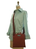 V1SL SUN Terra Cotta of Vela TESAGE tote bags, Style 1, Sunbrella (Water-proof), Shoulder bags with Drawstring Closure Top,