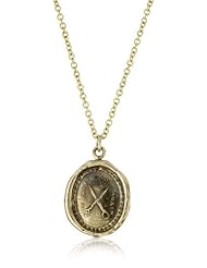 Pyrrha "talisman" 14k Yellow Gold Scissors Necklace