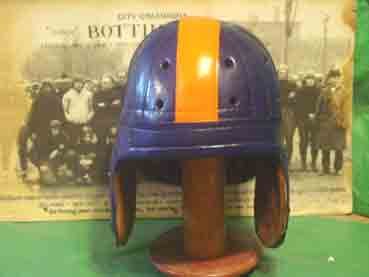 1940s Auburn Leather Football Helmet (custom)
