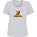 Just another friggin' day in the paradise that I call UNDERWRITING *Bella Ladies/ JUNIORS Short Sleeve Scoop Neck FITTED TEE (T-Shirt) Various Colors
