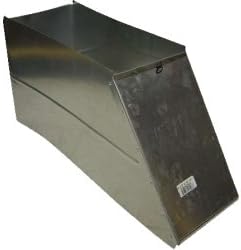 Single Wall Galvanized 24 x 8'' To 16'' x 8'' Transition