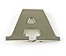 Initial Letter Stainless Metal A Buckle