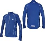 Mens More Mile Long Sleeved Thermal Hi-Viz running top