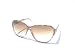 Brown Camouflage-Print 80's Butterfly Wing Vintage Retro Sunglasses / Womens