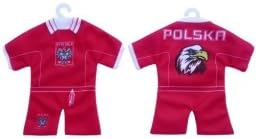 Polska Eagle Mini Soccer Uniform Car Accessory (Style B)