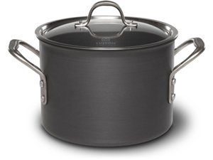 Calphalon 6-qt. Commercial Hard-Anodized Stockpot. by Calphalon