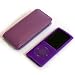 4G Purple Flip Case + Purple Silicone Case Cover for the New Apple iPod nano 4th Generation 8GB & 16GB + Neck Strap