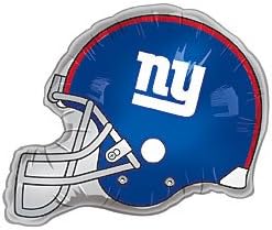 Classic Balloon Corporation - New York Giants Helmet Jumbo Foil Balloon