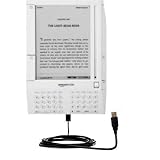 Classic Straight USB Cable for the Amazon Kindle (1st Generation) with Power Hot Sync and Charge capabilities - uses Gomadic TipExchange Technology