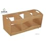 KidKraft See Thru Bins-Natural