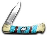 BUCK 110 Yellowhorse 1/25 Folding Hunter ELK Wildlife Series Pocket Knife Knives
