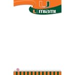 Turner CLC Miami Hurricanes Notepads, 5 x 8 Inches, 2 Packs (8170266) $5.49