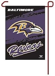 Baltimore Ravens 11x15 Economy Garden Flag