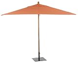 Rectangular 10' Market Umbrella - Canvas Melon