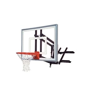 First Team RoofMaster Turbo Roof and Wall Mount Basketball Hoop with 54 Inch Glass... by 