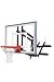 First Team RoofMaster Turbo Roof and Wall Mount Basketball Hoop with 54 Inch Glass Backboard