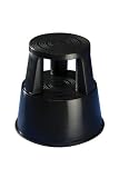 Produkt-Bild: Wedo 212201 Rollhocker Step Kunststoff T&Uuml;V/GS EN 14183 schwarz