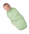 Summer Infant SwaddleMe Microfleece, Green, Large