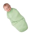 Summer Infant Swaddleme Microfleece Cotton Knit, Sage, Small