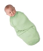 Summer Infant SwaddleMe Microfleece, Green, Large