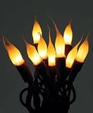 35ct Primitive Silicone Dipped Electric String Lights