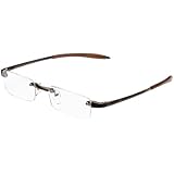 Optx20/20 Bio-based Reading Glasses, Clear, Clear/black, Tortoise Shell, +1.00