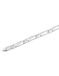 Sterling Silver Satin Finish Bracelet 8"