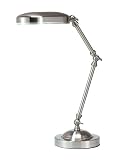 Adesso Ezy Eyz Full Spectrum Pharmacy Desk Lamp, Steel