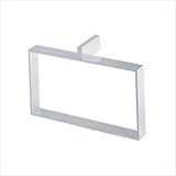 IMAGE OF Rohl QU220-APC Cisal Wave Quad Rectangular Towel Holder Ring in Polished Chrome