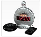 Sonic Alert The Skull With Bone Crusher, Silver and Black