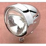 DRAG SPECIALTIES 4 1/2``SPOTLIGHT W/VISOR 206028HDBXLB1