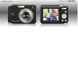 Ge Digital Camera  10MP 3X Red