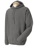 Garment-dyed Hooded Pullover Sweatshirt