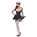 California Costumes Women's Eye Candy - Nautical Doll Adult, Navy, X-Small