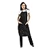 Betty Dain Bleach Proof Apron, Black
