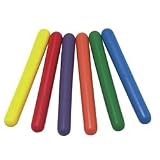 (Price/price/set)Coated Foam Relay Batons Set of 6