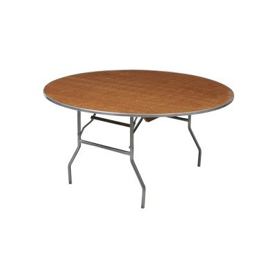Round Plywood Folding Table