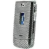 PREMIUM BLACK CARBON FIBER DESIGN SNAP-ON PROGUARD COVER HARD CASE (With Optional Removable Rotating Belt Clip) for MOTOROLA W385 - RETAIL PACKAGING