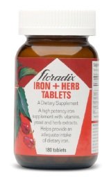 Salus   Floradix Iron+herb Tablets  180 Tablets